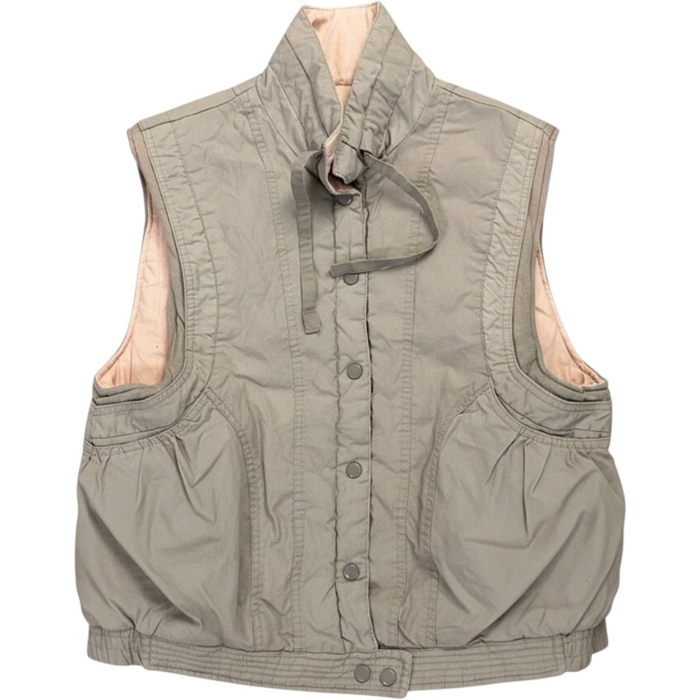 Casual Club Puffer Vest Women's 100% Cotton Size Medium